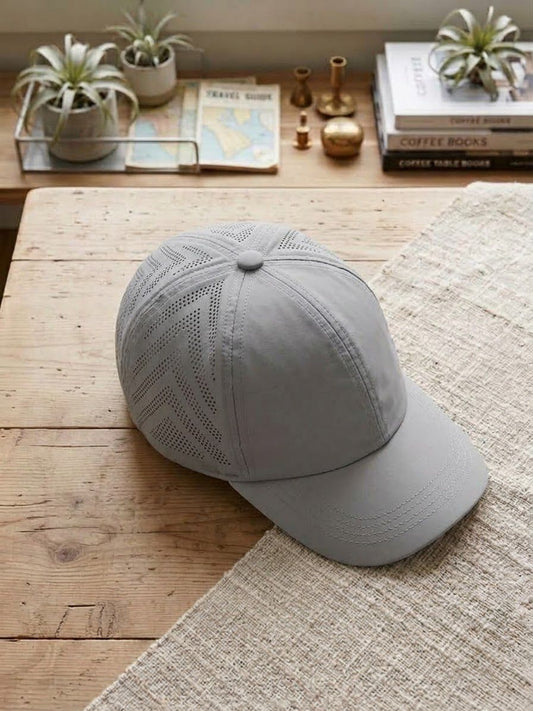 Fog Grey Unstructured Hat