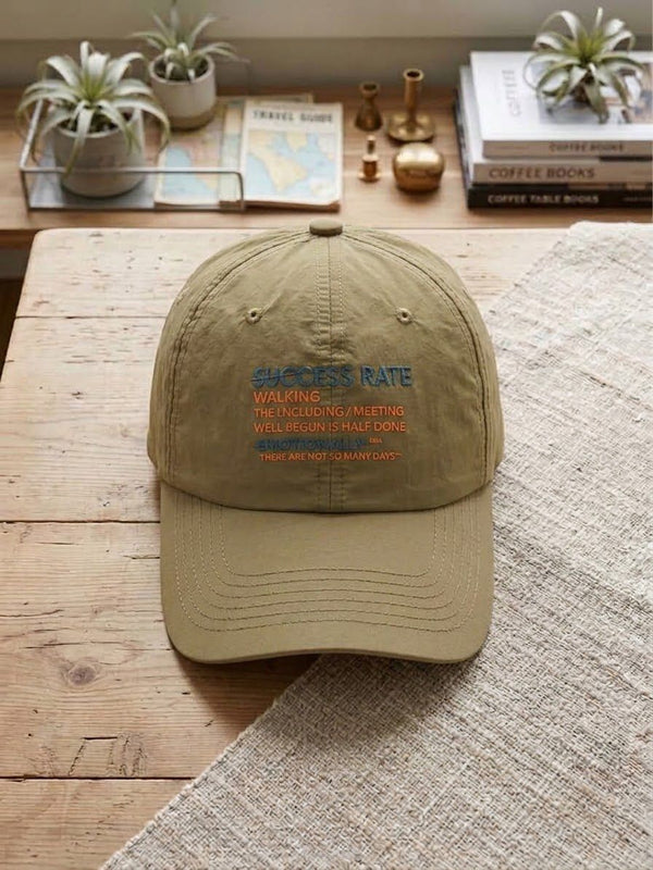 Lightweight Khaki Trail Cap